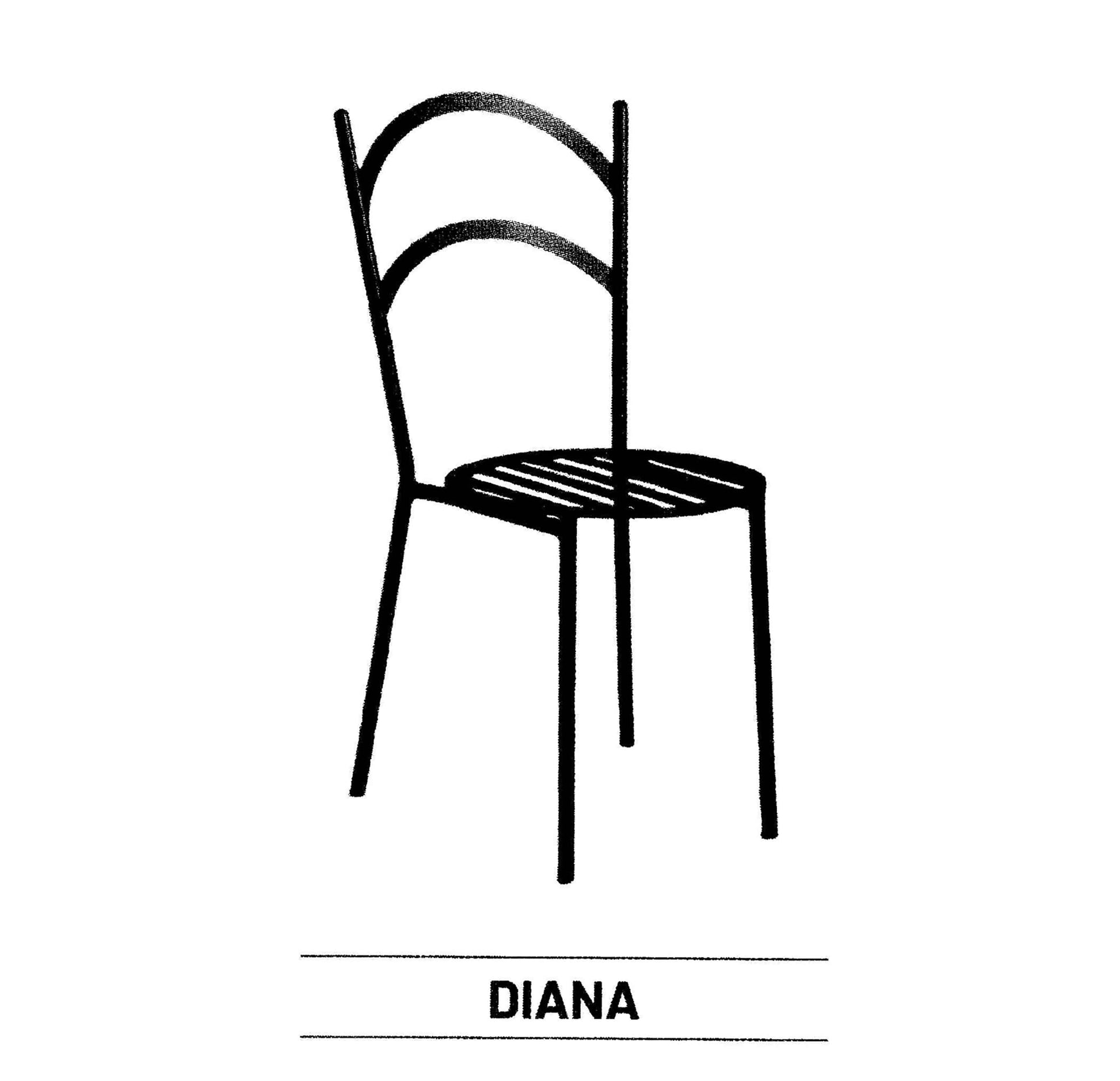 Diana Iron Chair