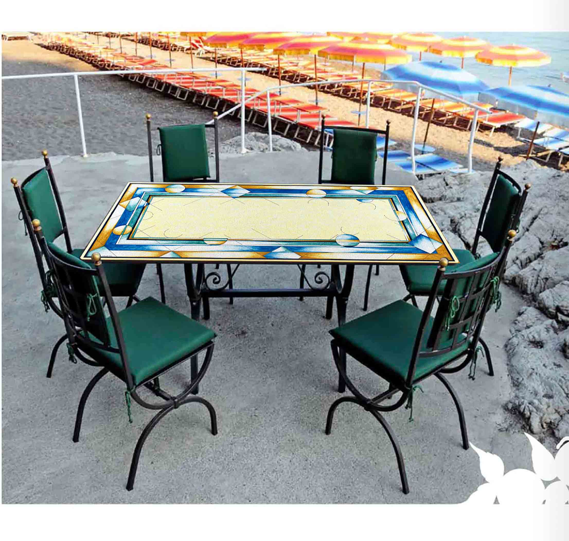 Rectangular Lava Table - Francforte Design