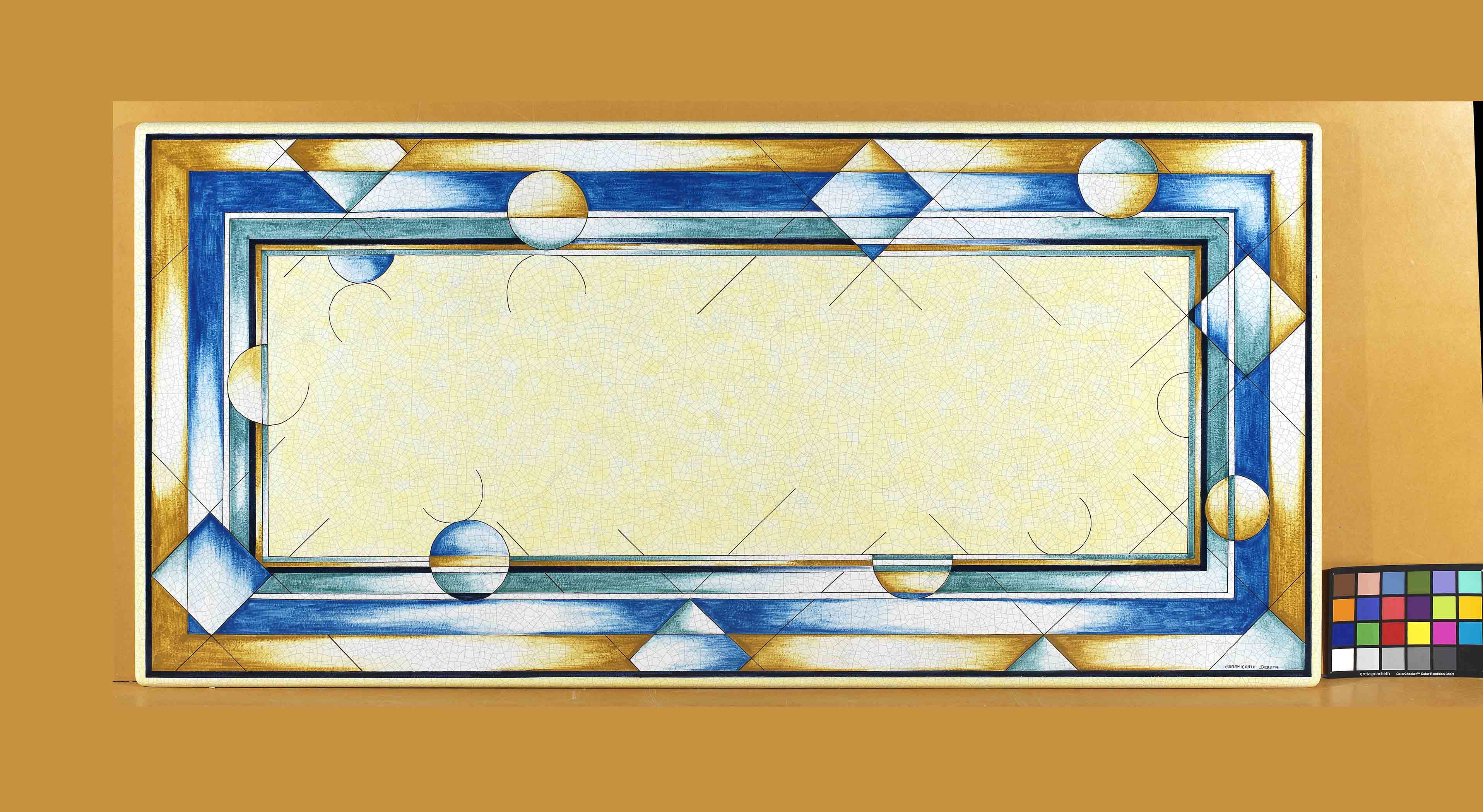 Francforte Rectangular Lava Stone Ceramic Table Top