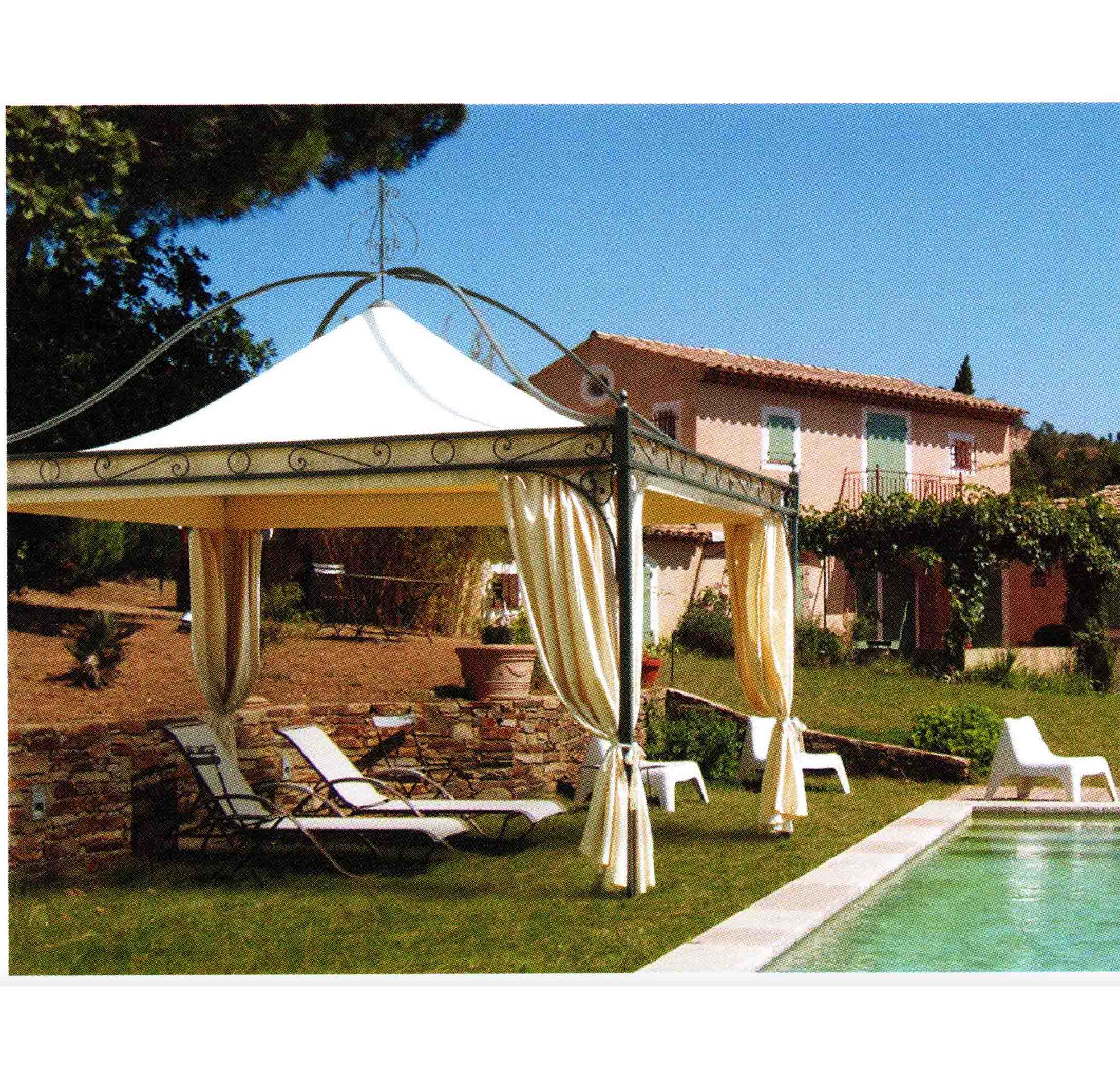 Italian Luxury Outdoor Pool Gazebo - Giovia
