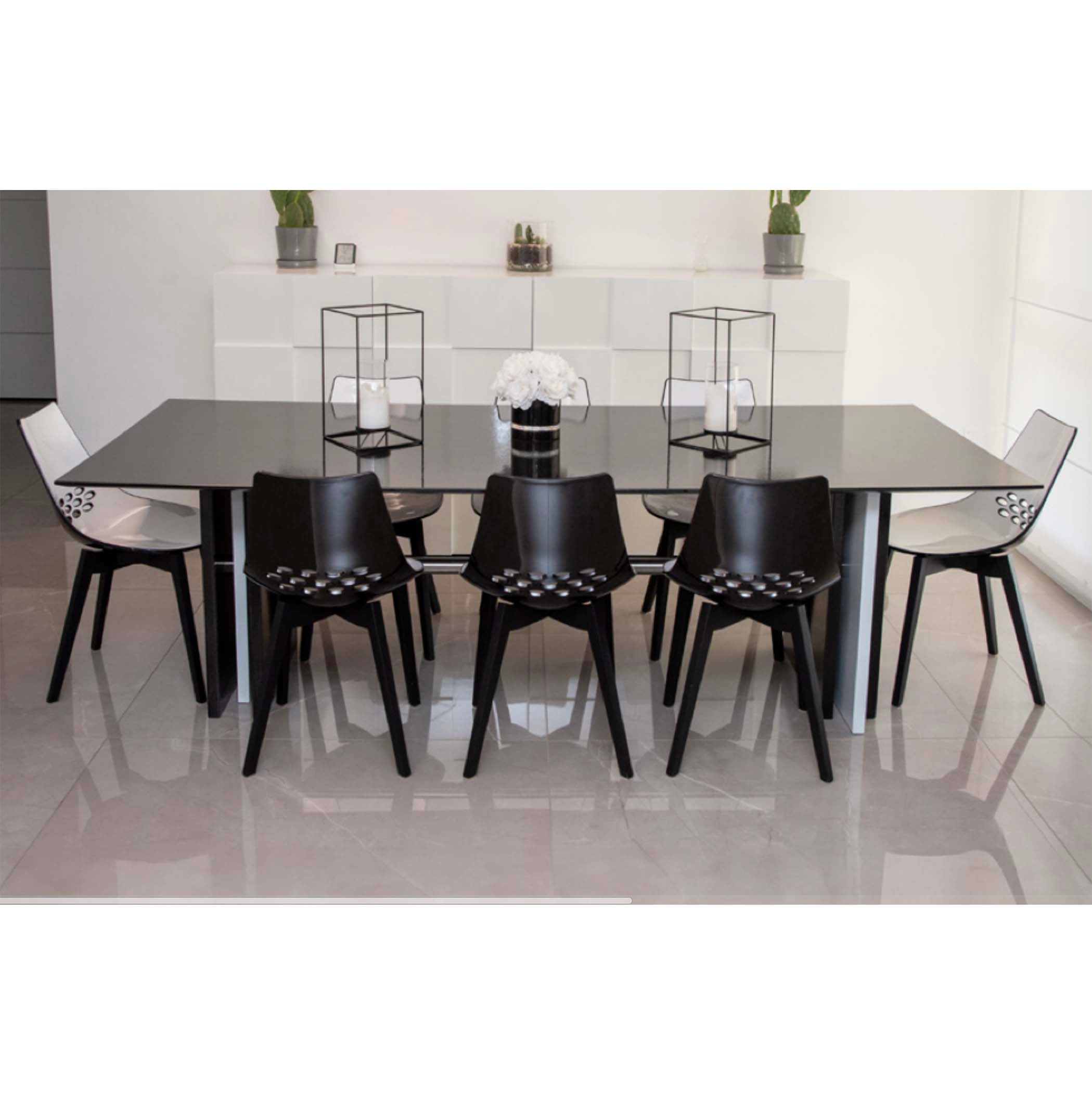 Rectangular Lava Stone Tabletop - Milano