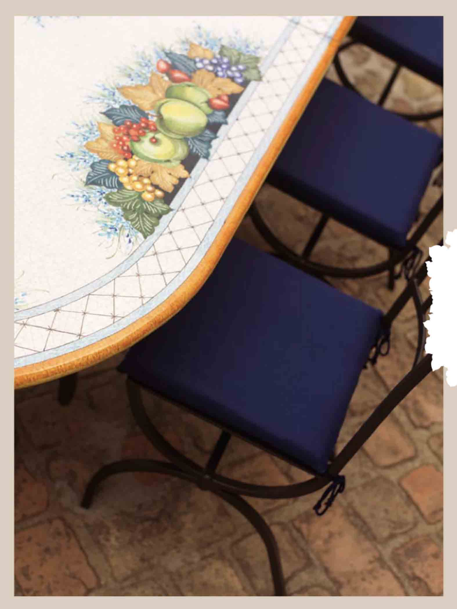 Napoli Ceraimc Lava Stone made in italy Table