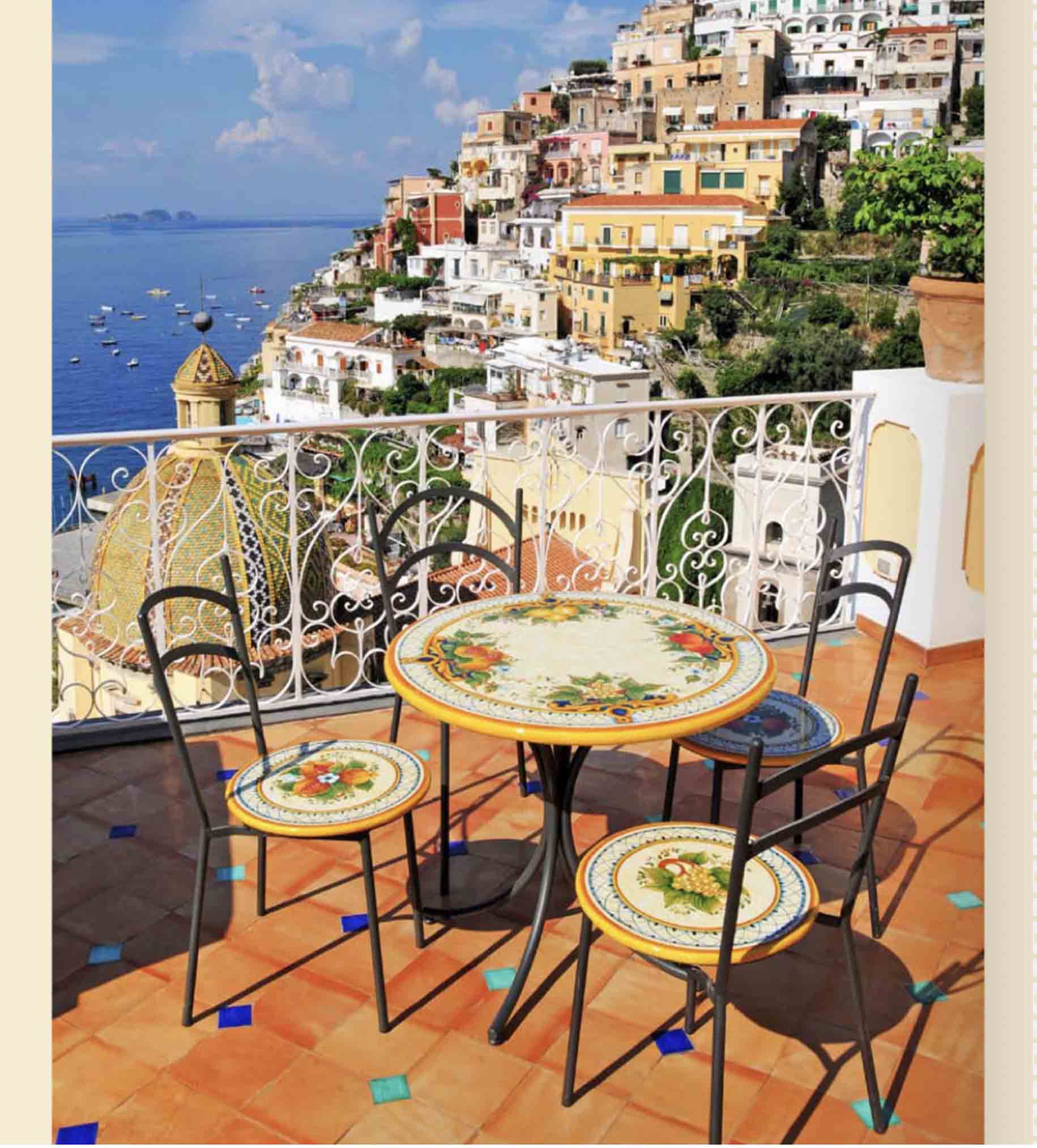 Diana Lava Stone Ceramic Table with Chairs Main